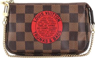 Louis Vuitton Pochette Accessoires Limited Edition Damier Mini clutch bag - Brown