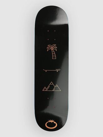Blue Tomato All You Need Is Bronze 8.5 Skateboard Deck zwart