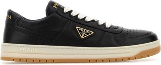 Prada Black Nappa Leather Downtown Sneakers