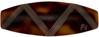 Fendi Pre-owned Vintage Haarspeld - Dames - Vintage Accessoires - Bruin - ONE Size - Vintage