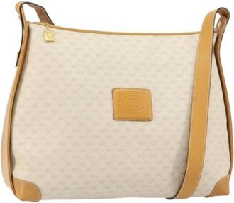 Gucci Pre-owned Schoudertas - Dames - Vintage Schoudertas - Beige - ONE Size - Vintage
