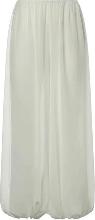 Frankie Shop Mio Sheer Balloon Pants - Dames - Broeken - Wit - Maat: S Poliester