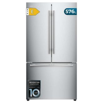 Cecotec Cecotec Frigor&iacute;fico Puerta Francesa 576l Total Nofrost Bolero Coolmarket Fd 576 Inox E. Compresor Inverter Plus, Bajo Consumo