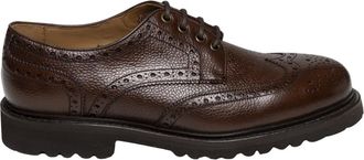 Berwick 1707 5568 Full Brogue Derby - Shoes - Hombre - Marr&oacute;n - 43 EU