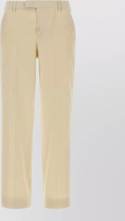 Pantaloni Torino emma cotton tailored trousers belt loops