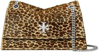 Tory Burch Kira Turnlock Mini Convertible Shoulder Bag in Brown Multi at Nordstrom