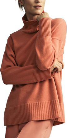 Lafayette 148 New York Stand Collar 100% Cashmere Sweater