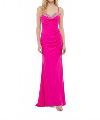 Jovani Womens Formal Dress In Fuschia