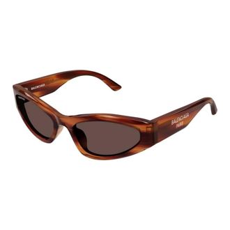 Balenciaga Sunglasses, female, Brown, 58 MM, BB Frame 387S