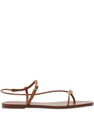 Loeffler Randall Sandali Lara in pelle - Marrone