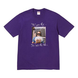 SUPREME Max B T-Shirt Purple SS25T21-PURPLE