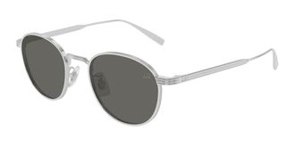 Dunhill DU0102S 002 Mens Sunglasses Silver Size 49