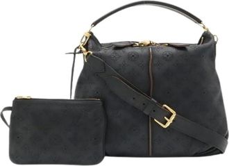 Louis Vuitton Pre-owned Mahina Schoudertas - Dames - Vintage Schoudertas - Zwart - ONE Size - Leer - Vintage