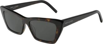 Saint Laurent SL 276 Mica - Dames - Accessoires - Bruin - Maat: 55 MM Nylon