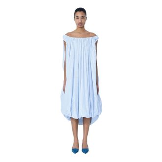 Jacquemus Summer Dresses, female, Blue, Size: 2XS Le Lavande Midi Dress