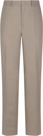Tagliatore Broeken, Heren, Beige, L, Rechte broek