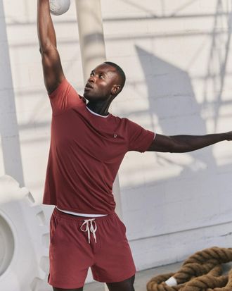 Vuori Clothing HardKore Shorts Lined 5 | Fire | XS, Size Extra Small