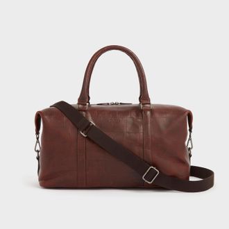 Osprey The Brixton Leather Weekender Bag in Brown