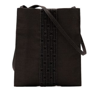 Herm&egrave;s Tweedehands Canvas Herline Pochette