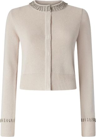 Pinko Cardigan con decorazione - Toni neutri