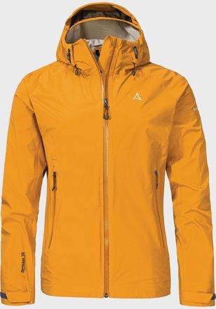 Sch&ouml;ffel Outdoorjacke SCH&Ouml;FFEL 2.5L 3D Jacket Vistdal L, Damen, Gr. 36, orange (5405, orange), Oberstoff: 100% Nylon; (Membran: Polyurethan), regular fit, hoch