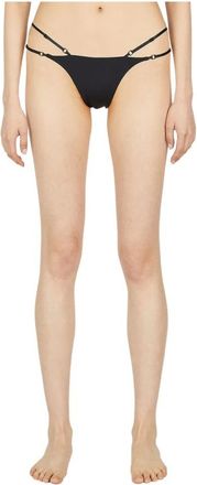 Ziah Verstelbare Band Bikini Broekjes - Dames - Bikinis - Zwart - M - Badmode