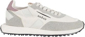 Ghoud Low-Top Sneakers With Velvet Glitter Accents