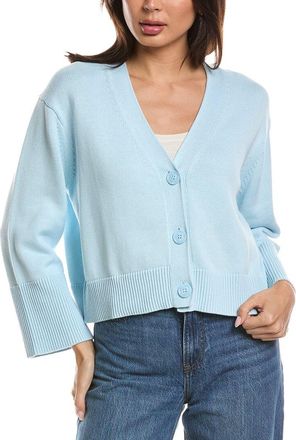Fort&eacute; Cashmere Wide Sleeve Cardigan