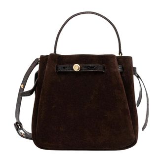 Tory Burch Tassen, Dames, Bruin, ONE Size, Leer, Tassen > Shopper