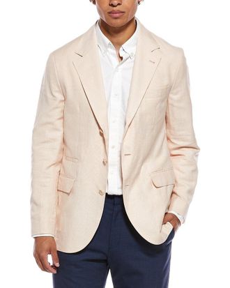 Brunello Cucinelli Wool, Linen & Silk-Blend Blazer