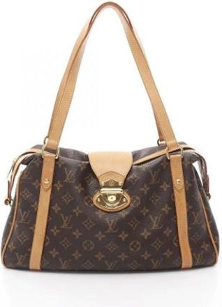 Louis Vuitton Pre-owned Shoulder Bags, female, Brown, Size: ONE SIZE Pre-owned Canvas louis-vuitton-bags