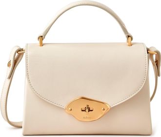 Mulberry Small Lana Top Handle Crossbody Bag in Eggshell at Nordstrom
