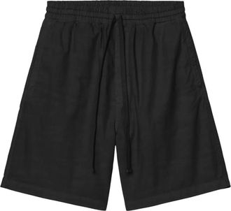 Carhartt Work in Progress Rainer Short - Heren - Korte Broeken - Zwart - S - Katoen - Korte Broeken