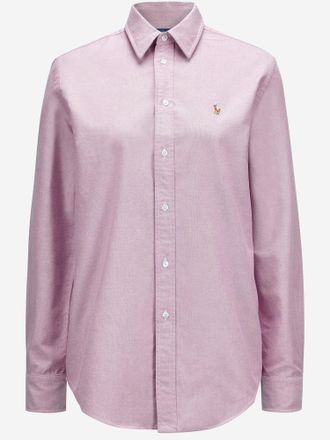 Polo Ralph Lauren Cotton Shirt With Logo