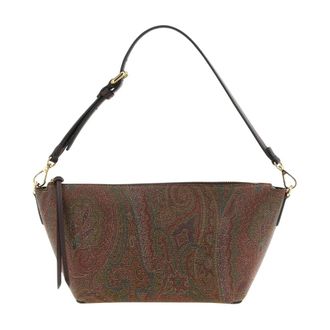 Etro Bolso de hombro con estampado Paisley - Bags - Mujer - Marr&oacute;n - ONE SIZE