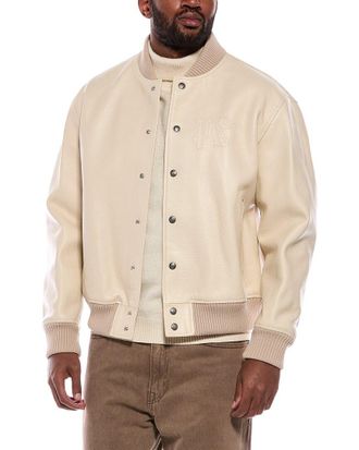 Palm Angels Leather Jacket