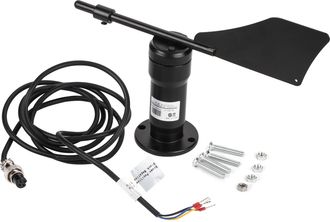 Infinite Anem&oacute;metro Rs485 Para Jardines, Fabricado En Aleaci&oacute;n De Aluminio, Con Se&ntilde;al De Impulsor, 16 Posiciones (0-360&deg;), Protecci&oacute;n Ip45 (12-24 V Cc)