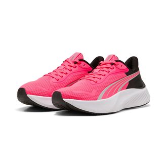 Puma Laufschuh PUMA POUNCE LITE, Gr. 37,5, pure pink, puma schwarz, puma wei&szlig;, Textil, Schuhe Laufschuh, mit PROTREAD Gummilaufsohle, mit SOFTFOAM+ D&auml;mpfun