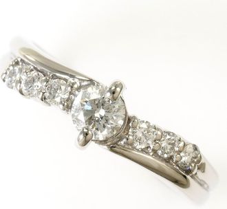 C&A Platinum Platinum 900 Band Ring (Pre-Owned)