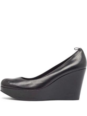 Marc Jacobs pre-owned 120mm leather pumps - Black