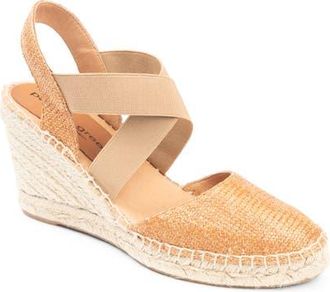 Patricia Green Mila Espadrille in Cognac Raffia at Nordstrom, Size 10