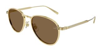 Dunhill DU0131S 002 Mens Sunglasses Gold Size 54