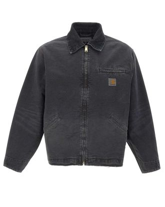 Carhartt Work in Progress Black Og Detroit Velvet Collar Jacket