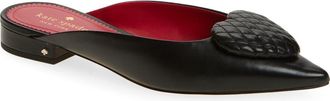 Kate Spade New York zola heart mule in Black at Nordstrom Rack, Size 6.5