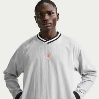 Nike Chelsea FC Academy SE Nike Mens Dri-FIT Soccer Shell Top in Grey | IB3833-012