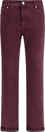 Brunello Cucinelli Hombre, Vaqueros, Púrpura, Talla: XS