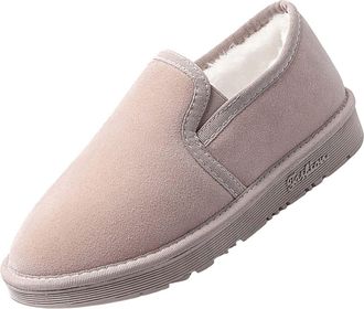 Generic Calf Boots Women Cotton Shoes Anti Boot for Womens Boots Waetpoof Faux Fur Ankle Boot for Women White