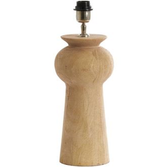 Light & Living L&aacute;mpara De Mesa - Baglio - Natural - Madera - - Light&living