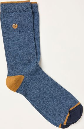 Fat Face FatFace Navy Plain Socks