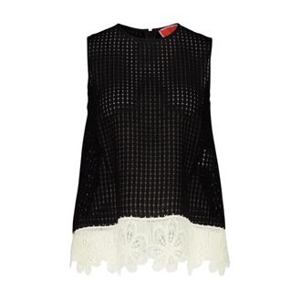 La DoubleJ Dames, Tops, Zwart, Maat: XS Katoen